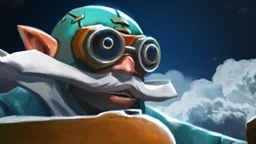 Гирокоптер (Gyrocopter) — портрет героя Dota 2
