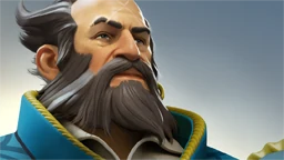 Кунка (Kunkka) — портрет героя Dota 2