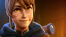 Марси (Marci) — портрет героя Dota 2