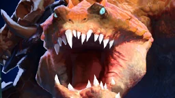 Праймал Бист (Primal Beast) — портрет героя Dota 2