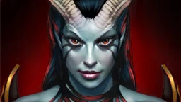 Королева боли (Queen of Pain) — портрет героя Dota 2
